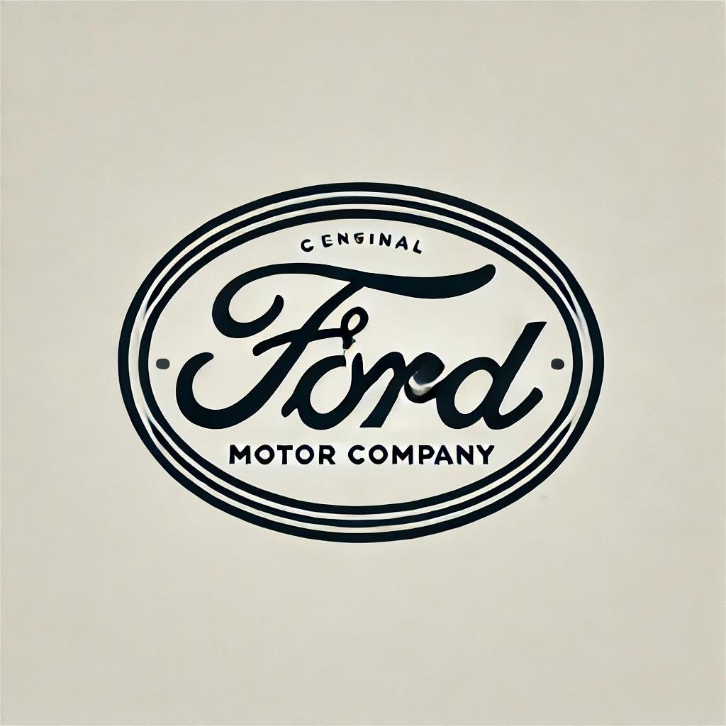 The Ford Motor Company logo, an iconic oval design with the word 'Ford' in cursive script on a white background.